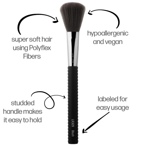 Laruce Beauty 5 Pcs Face Makeup Brush Set with Bag - Picture 6 of 14